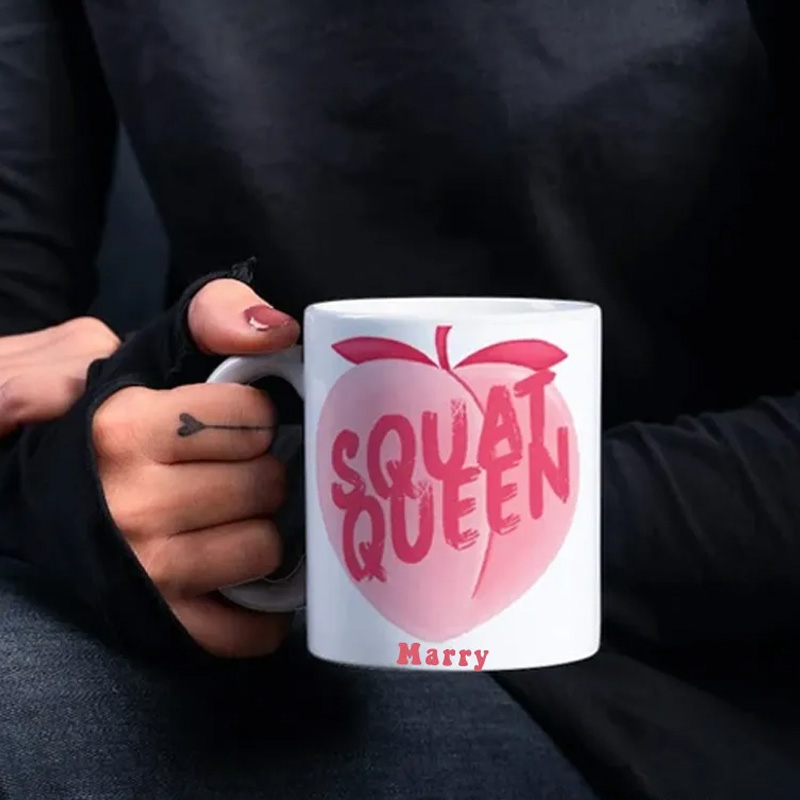 Personalized Gym Motivation Mug Quirky Gift Mug for Gym Lovers