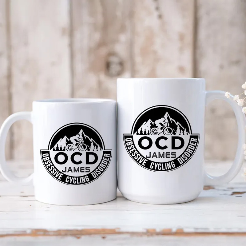 Personalized Funny Cycling Mug Cycling Coffee Mug Cycling Gift Bicycle Mug Bicycle Coffee Mug Bicycle Gift Gift for Biker Biking Mug Biking for Cyclistsfor Biker Cycling Riding Lovers