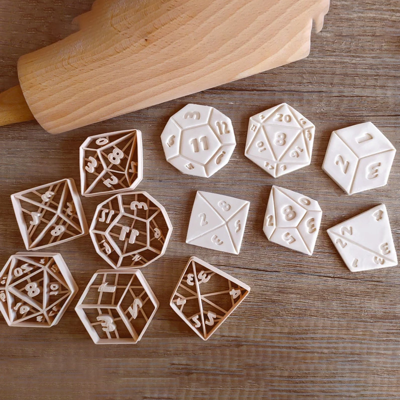 Personalized Medieval Fantasy DnD Dungeons and Dragons Cookie Cutter Gift For Horse Lover Barn Owner Cutter 3D Printed Baking Supplies Fondant Tool Craft Stamp for Geek Lover
