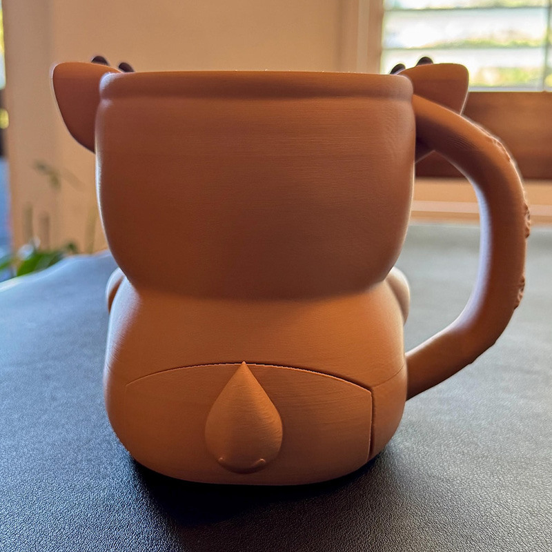 Reindeer Ice Cream Pint Holder 3D Printed with Spoon Slots & Snack Drawer