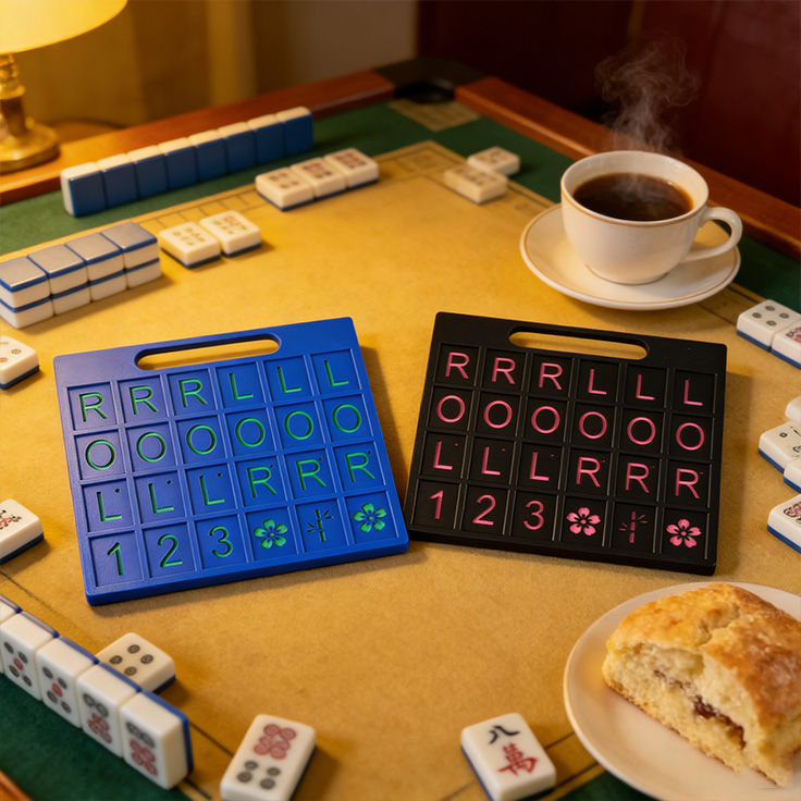 Personalized Mahjong Practice Board, Mahjong Beginner, Mahjong Line Reader, Charleston, Mahjong Accessories, Mahjong Scoreboard, for Learning and Scoring