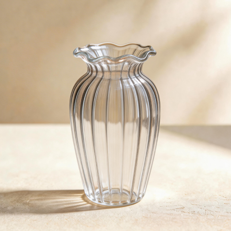 Mini Glass Birth Flowers Vase