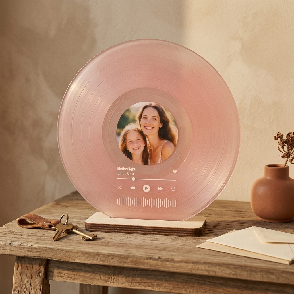 Personalized Mother's Day Record Photo Ornaments Custom Phote Capture Heartwarming Moments Gift for Mom