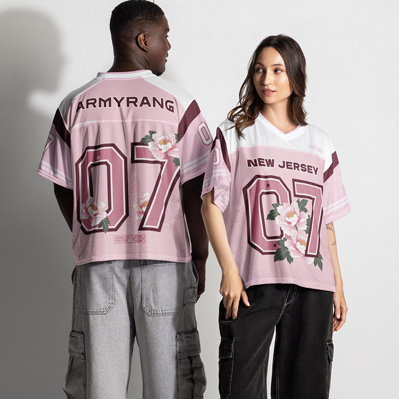 Personalized BTS Fans Crop Jersey K-Pop Member Crop Jersey New 2026 World Tour BTS Mixed Mesh Jersey Gift For Fans