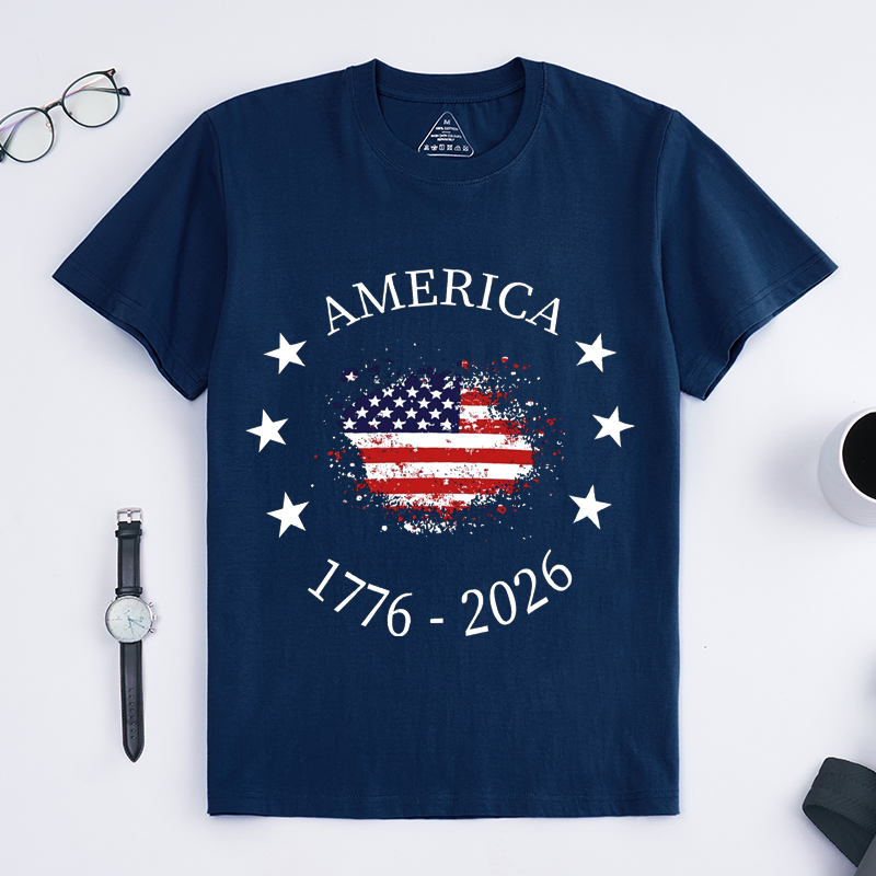 USA 250th Anniversary Tee America 1776 2026 Shirt Stars Stripes 250 Years Freedom T-shirt