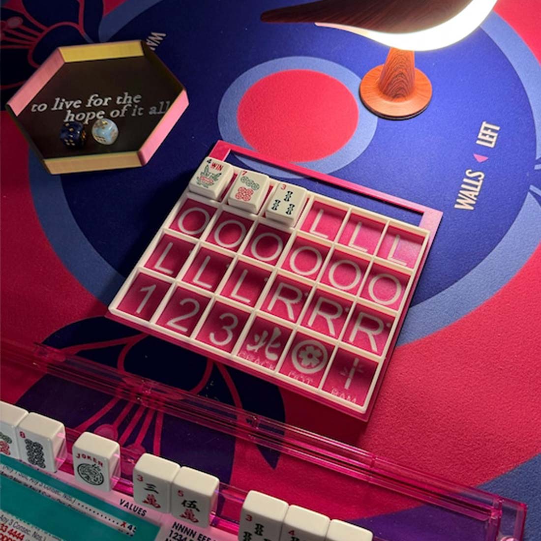 Mahjong Practice Board Perfect for Standard tiles