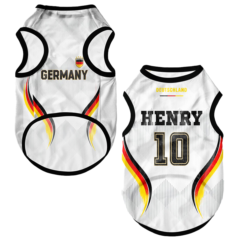 Personalized Pet Mesh Jerseys 2026 World Football National Team JerseysGift for Pet