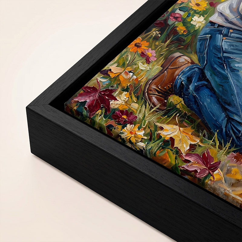 Personalized Oil Painting Style Photo Canvas Prints Family Painting Housewarming Birthday Gift for Family Friend