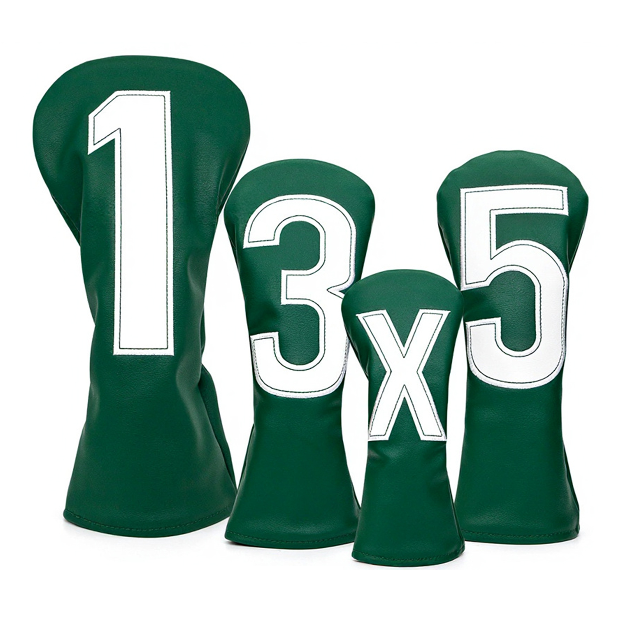 Golf Club Headcovers Set 5 Styles Gift for Golf Lovers