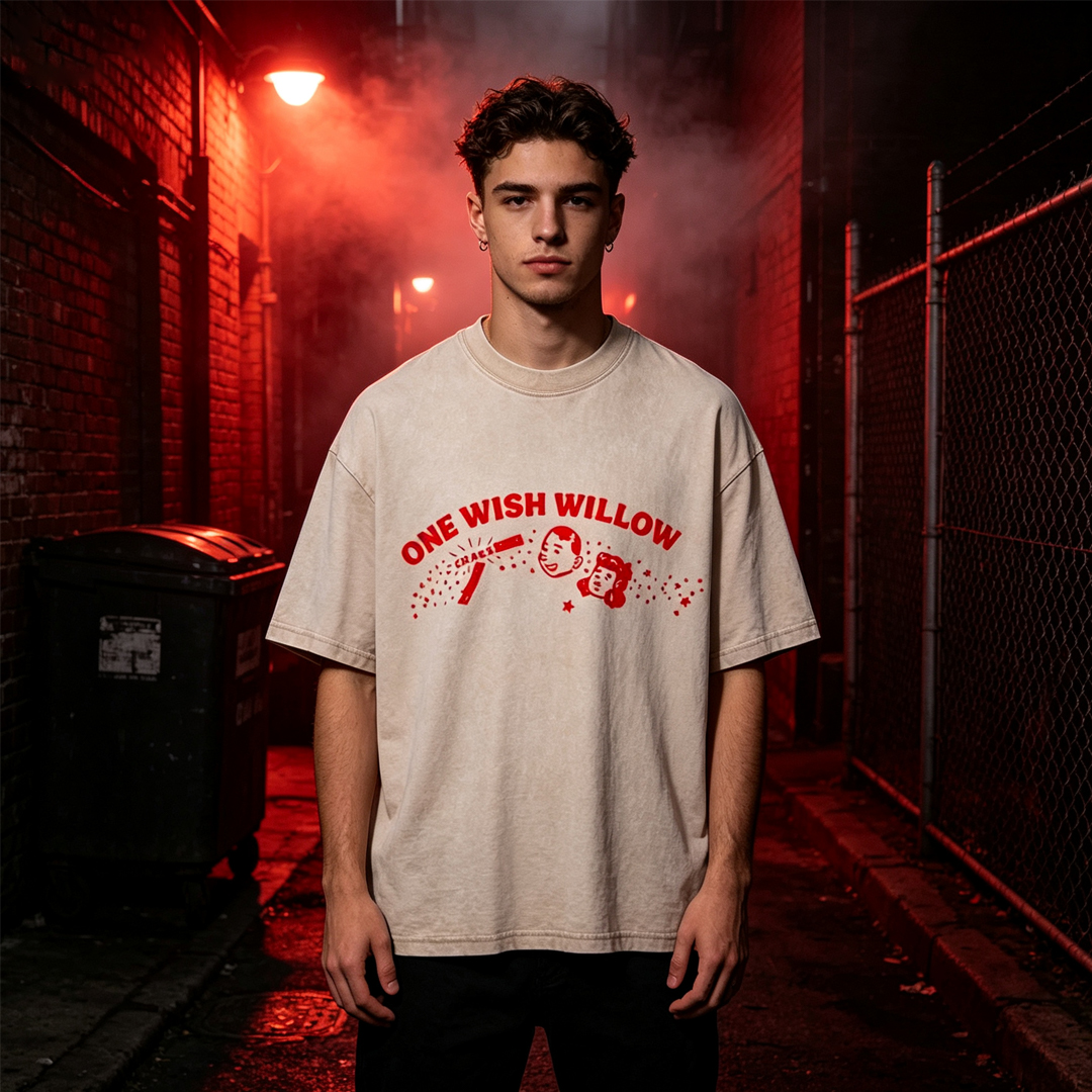 Obsession One Wish Willow Washed T-Shirt for Movie Fans