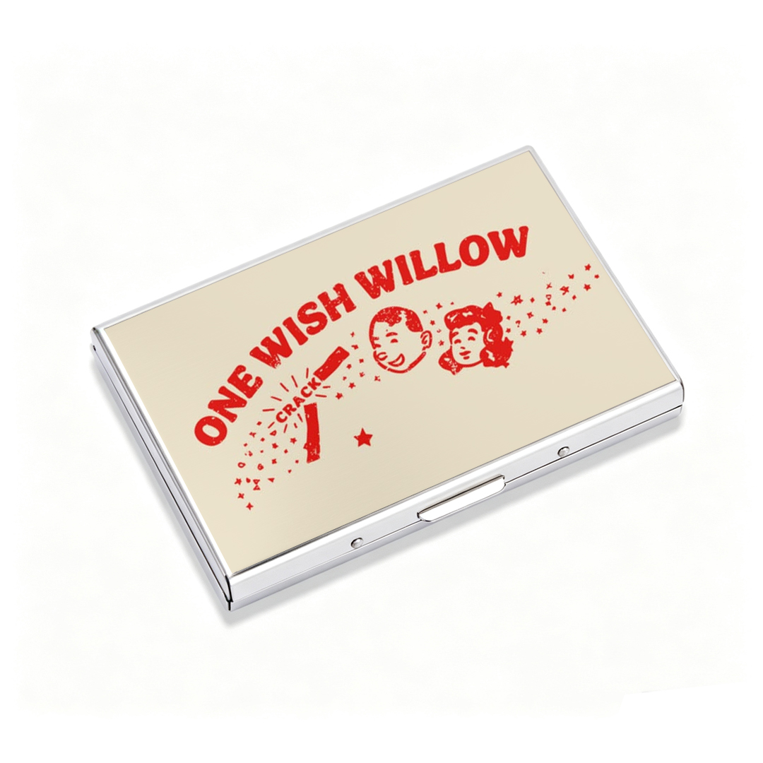 Obsession One Wish Willow Metal Cigarette Case for Movie Fans