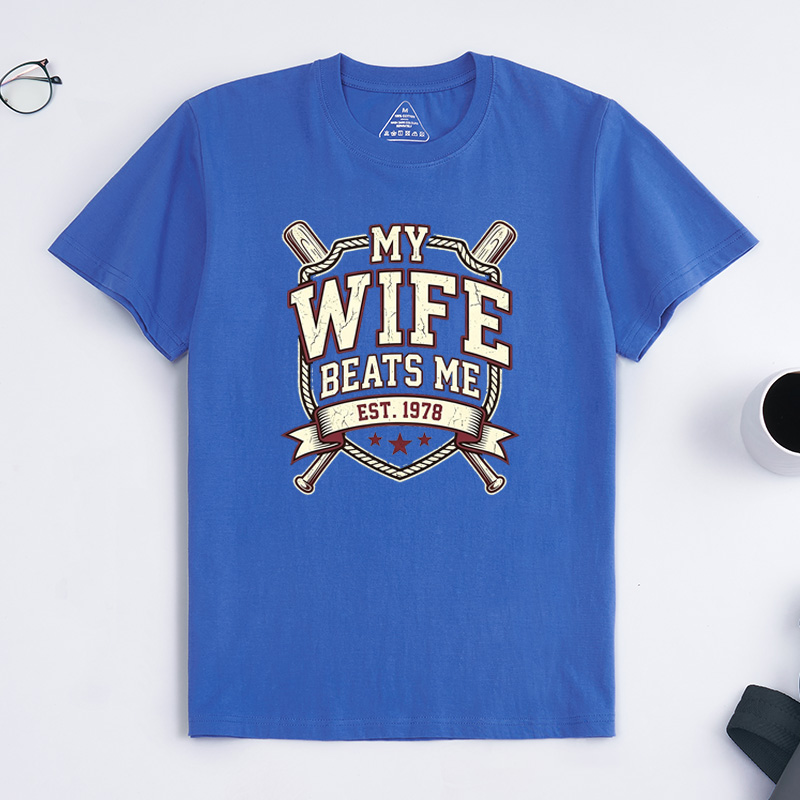 Personalized My Wife Beats Me Shirt Vintage Husband And Wife Shirts Husband Shirt For Men Funny Husband Shirt Funny Husband Gift