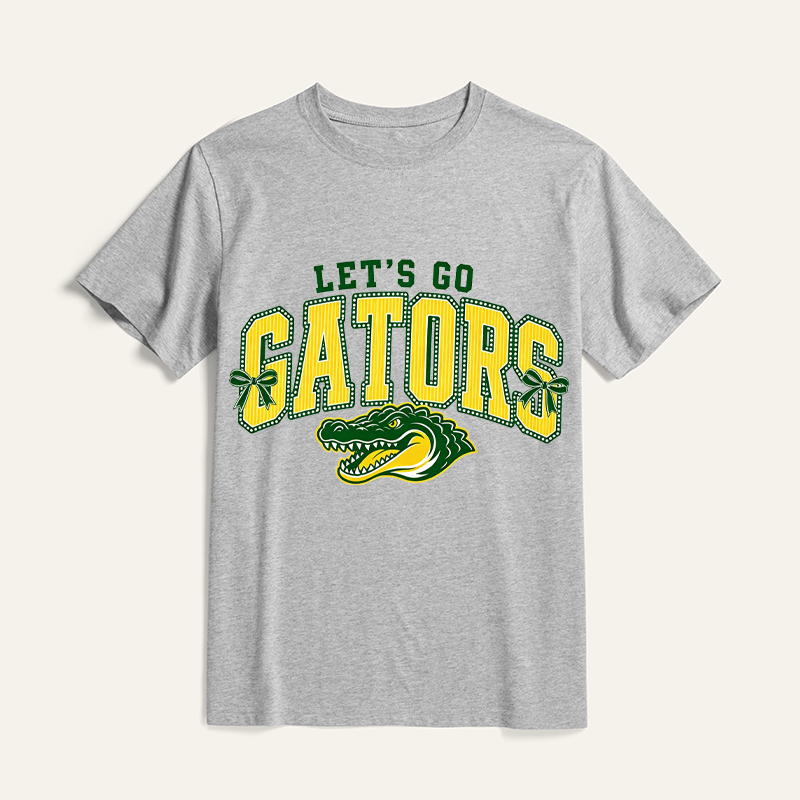 Personalized School Mascot Classic T-Shirt Let's Go Team School Spirit Team Back To School Gift