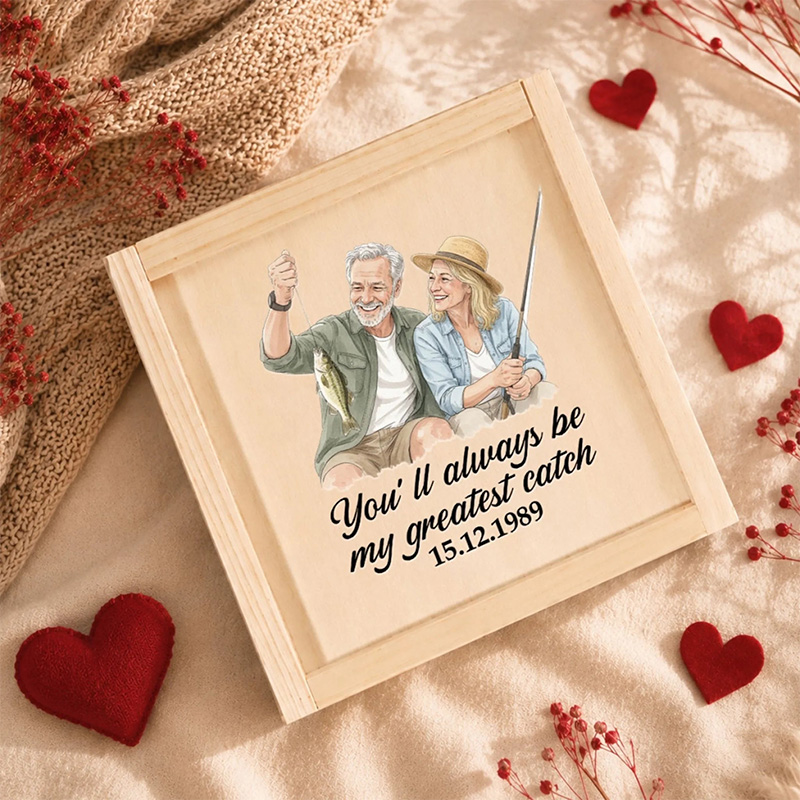 Personalized You Are My Greatest Catch Couple Custom Fishing Lure