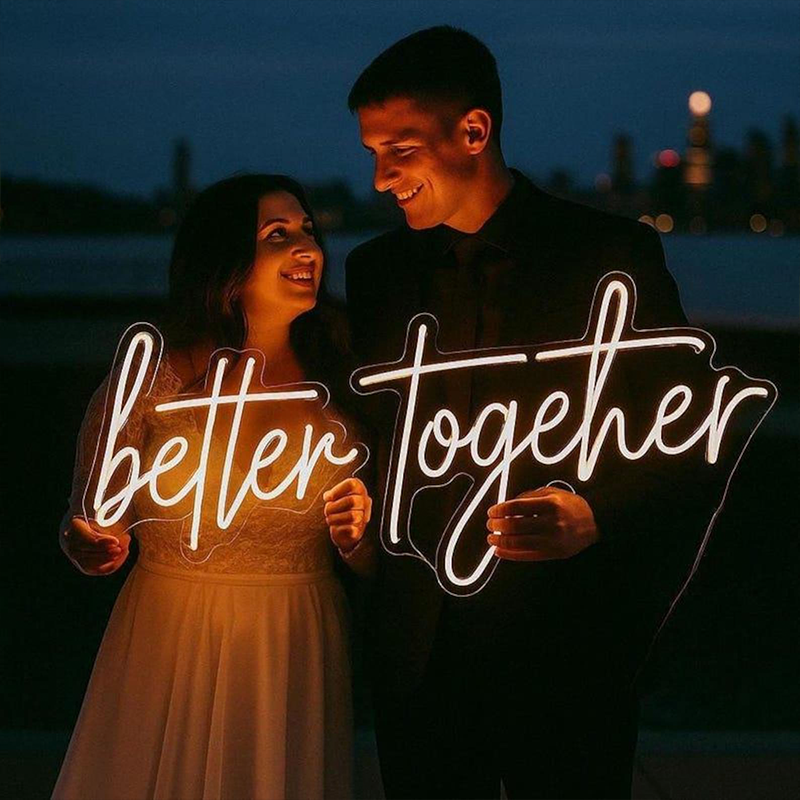 Personalized Wedding Neon Sign Name Neon Sign LED Neon Sign Bridesmaids Gifts
