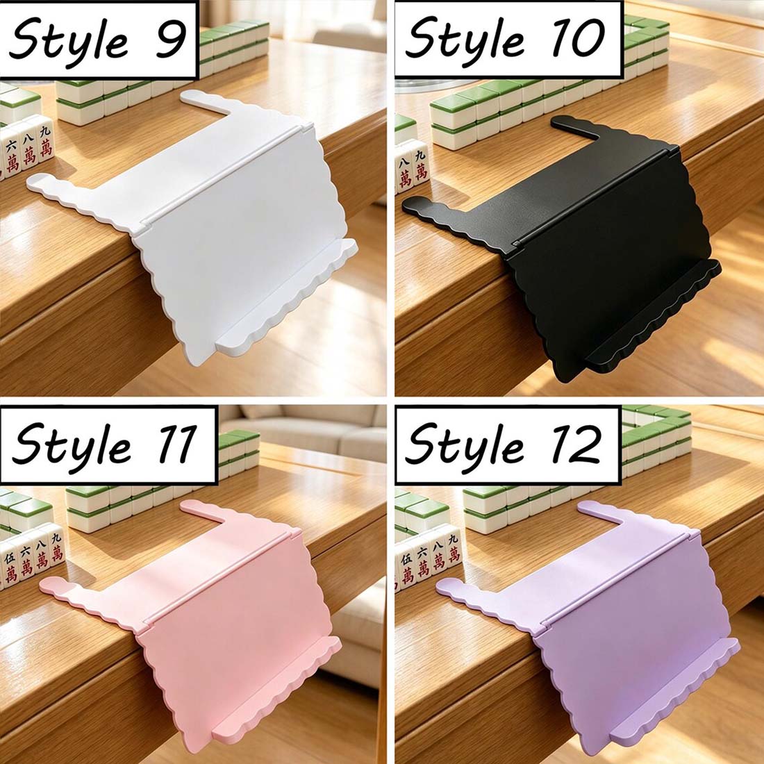 Personalized Mahjong Card Holder 3D Printed Foldable Mahjong Game Card Rack Mahjong Accessories Home Game Night Accessory Mahjong Player Gift
