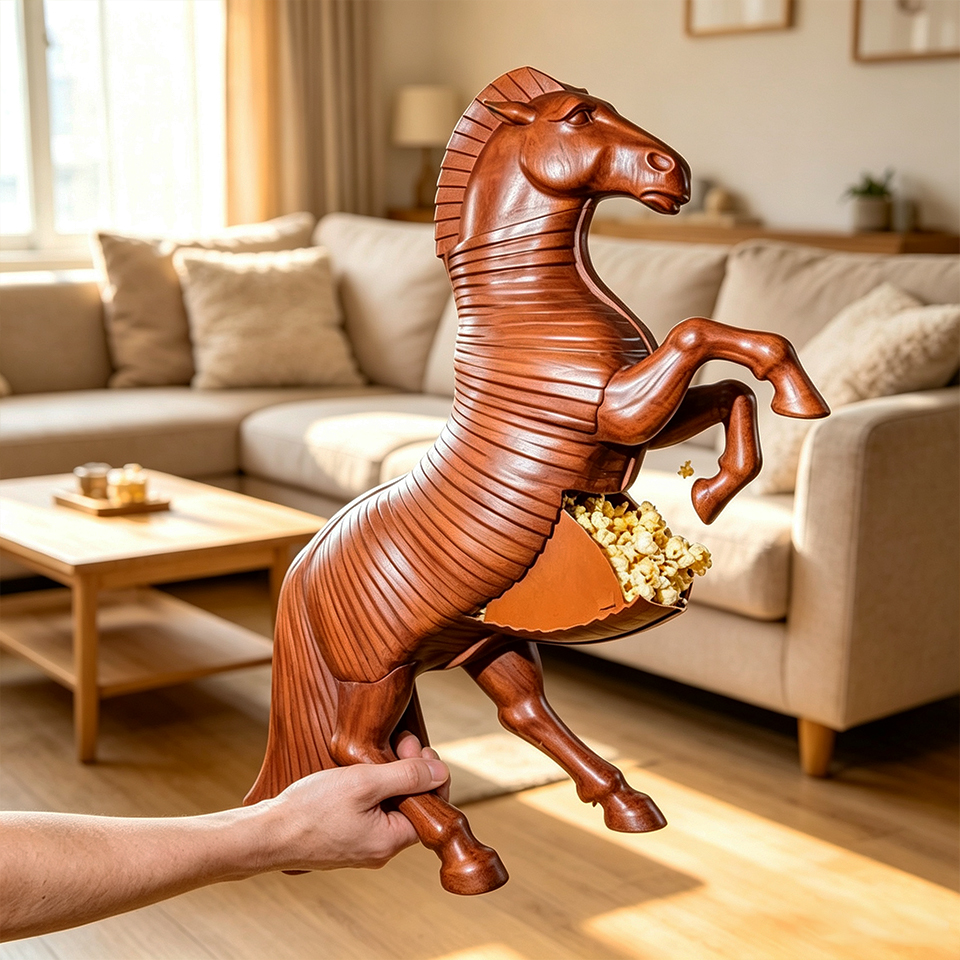 The Odyssey Movie Trojan Horse Popcorn Bucket