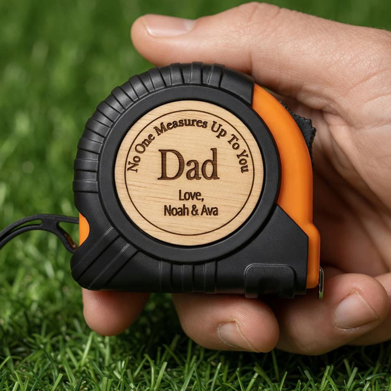 Personalized No One Measures Up Tape Measure Custom Engraved Tape Measure Gift for Dad Papa Housewarming Gift New Home Tool Accessories