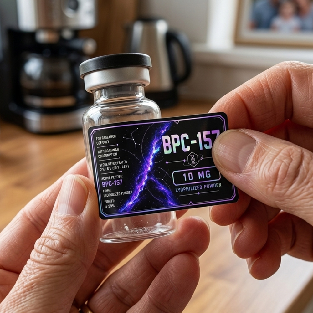 Personalized Holographic Vial Labels Waterproof and Oil Resistant for Every 24 labels