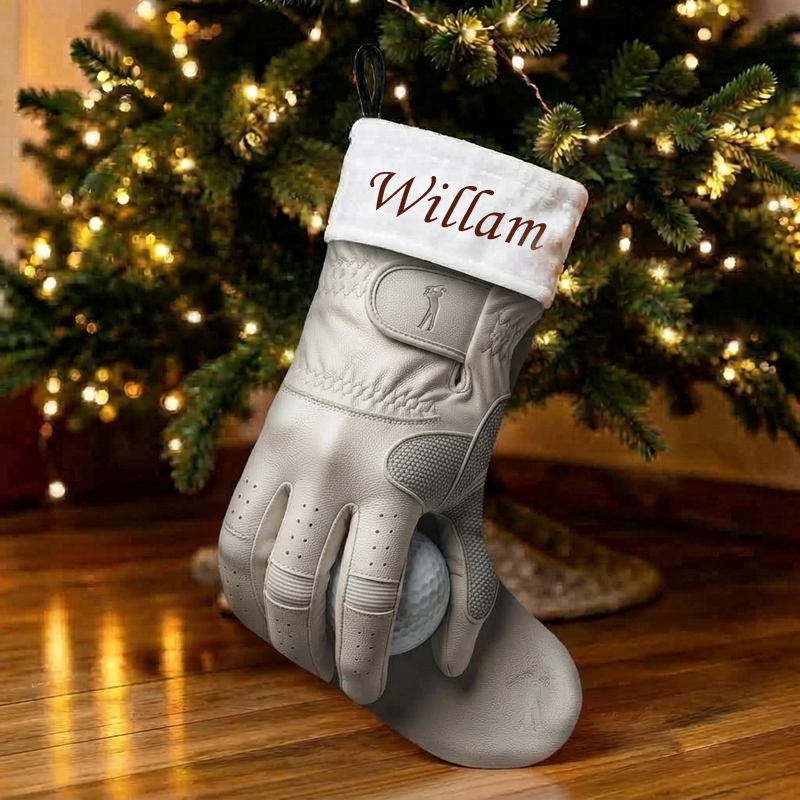 Personalized Horse Tack Bridle Christmas Stocking | Equestrian Rider Gift, Western Farm Xmas Decor