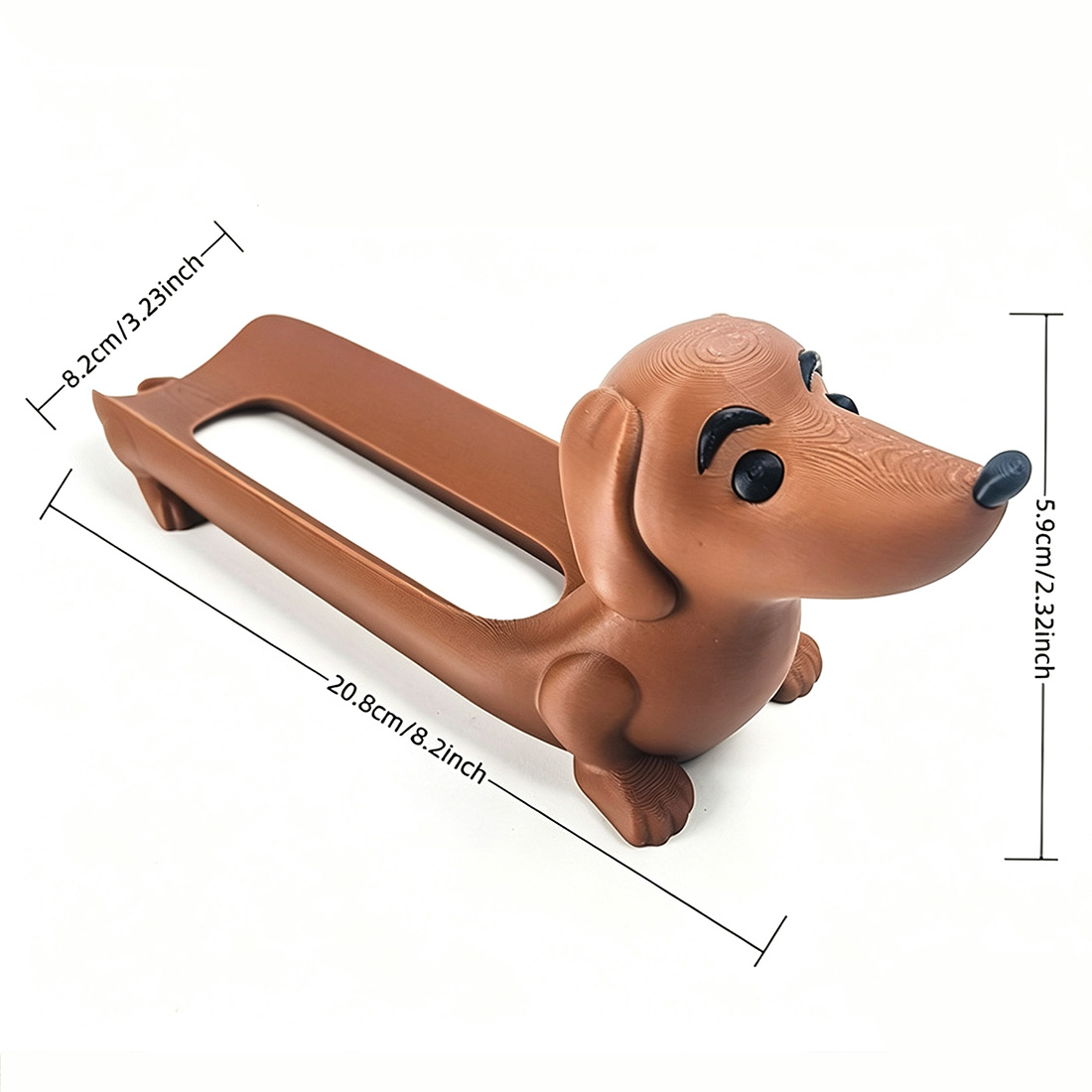 3D Printed Dachshund Hot Dog Holder