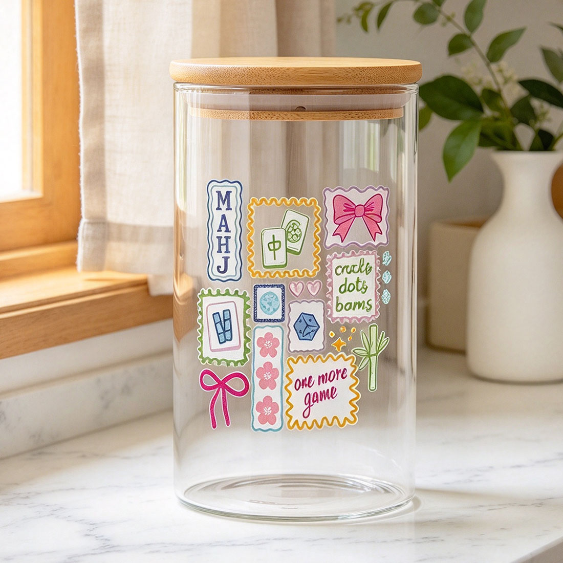 Mahjong Trinket Holder Mah Jongg Trinket Container Decor