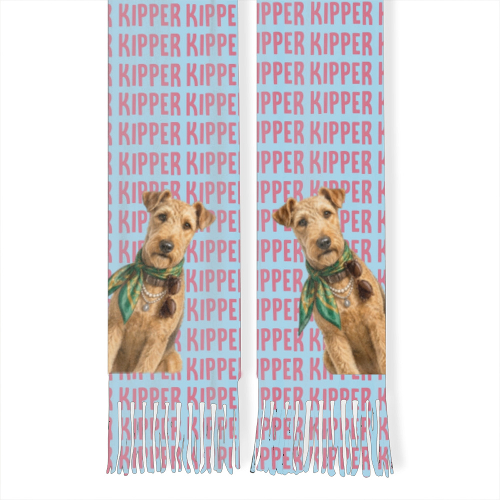 Personalized Scarf Pet Lover Watercolor Pet Lover Gift