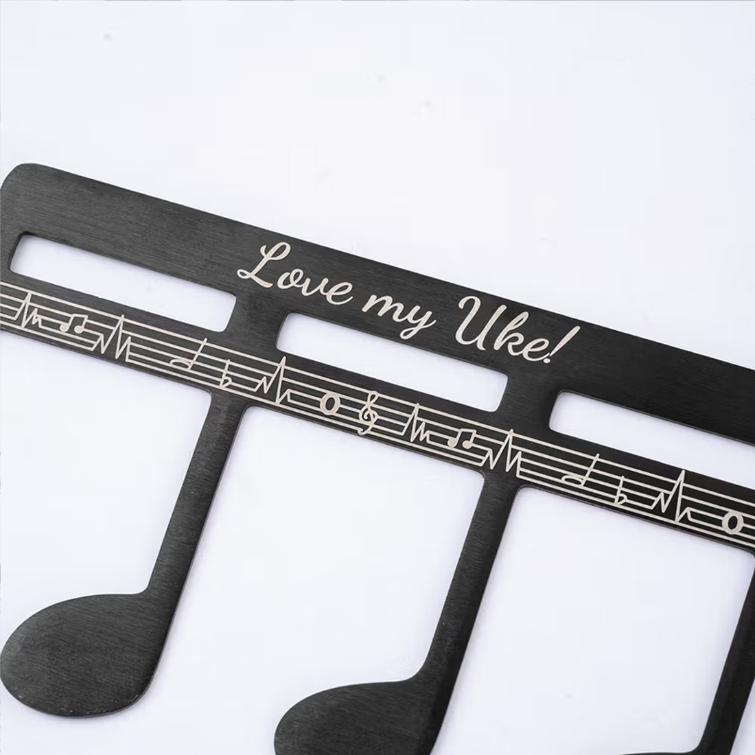 Personalized Classic Music Note Page Holder Bookmark with Engraving Text Read Accessory