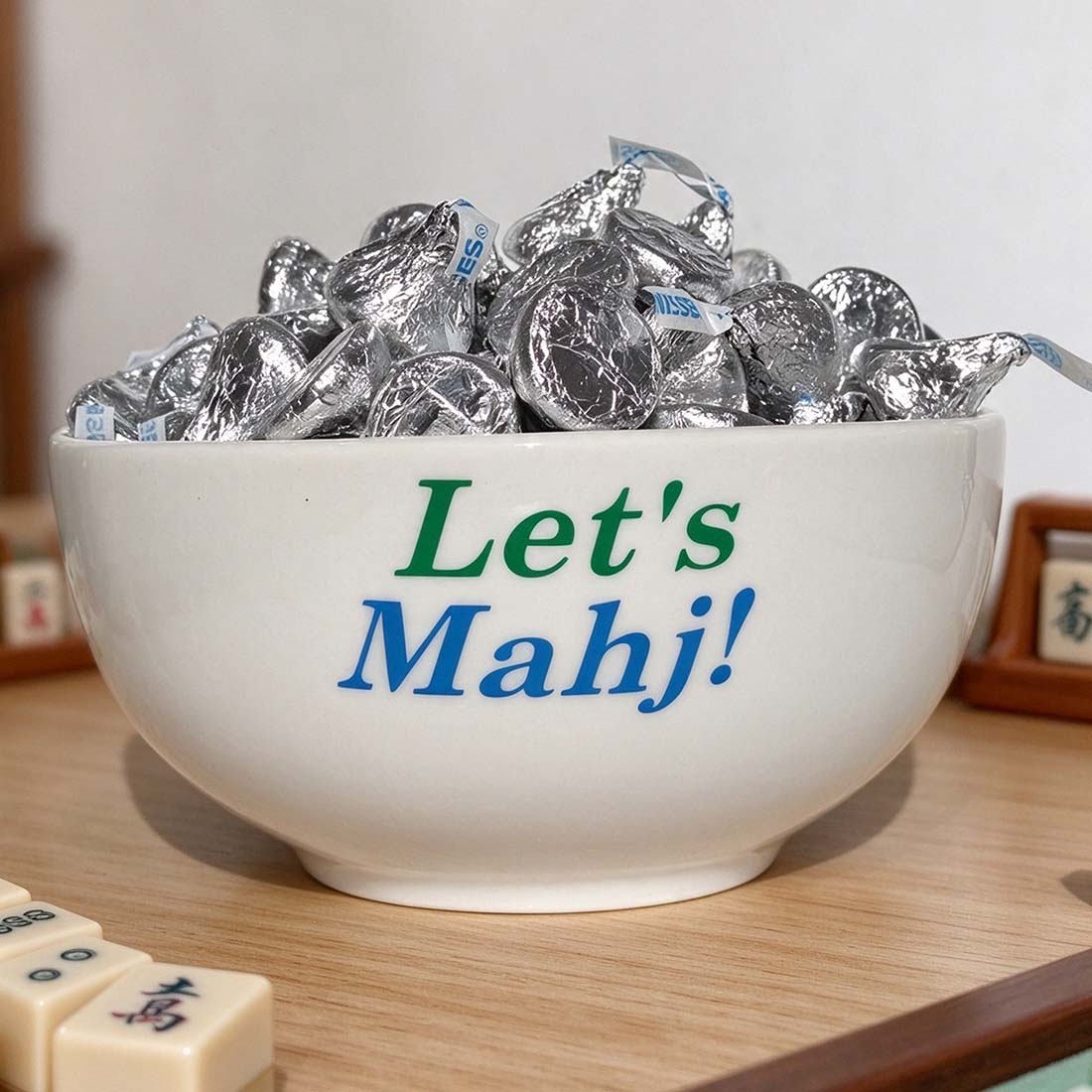 Mahjong Candy or Snack Bowl