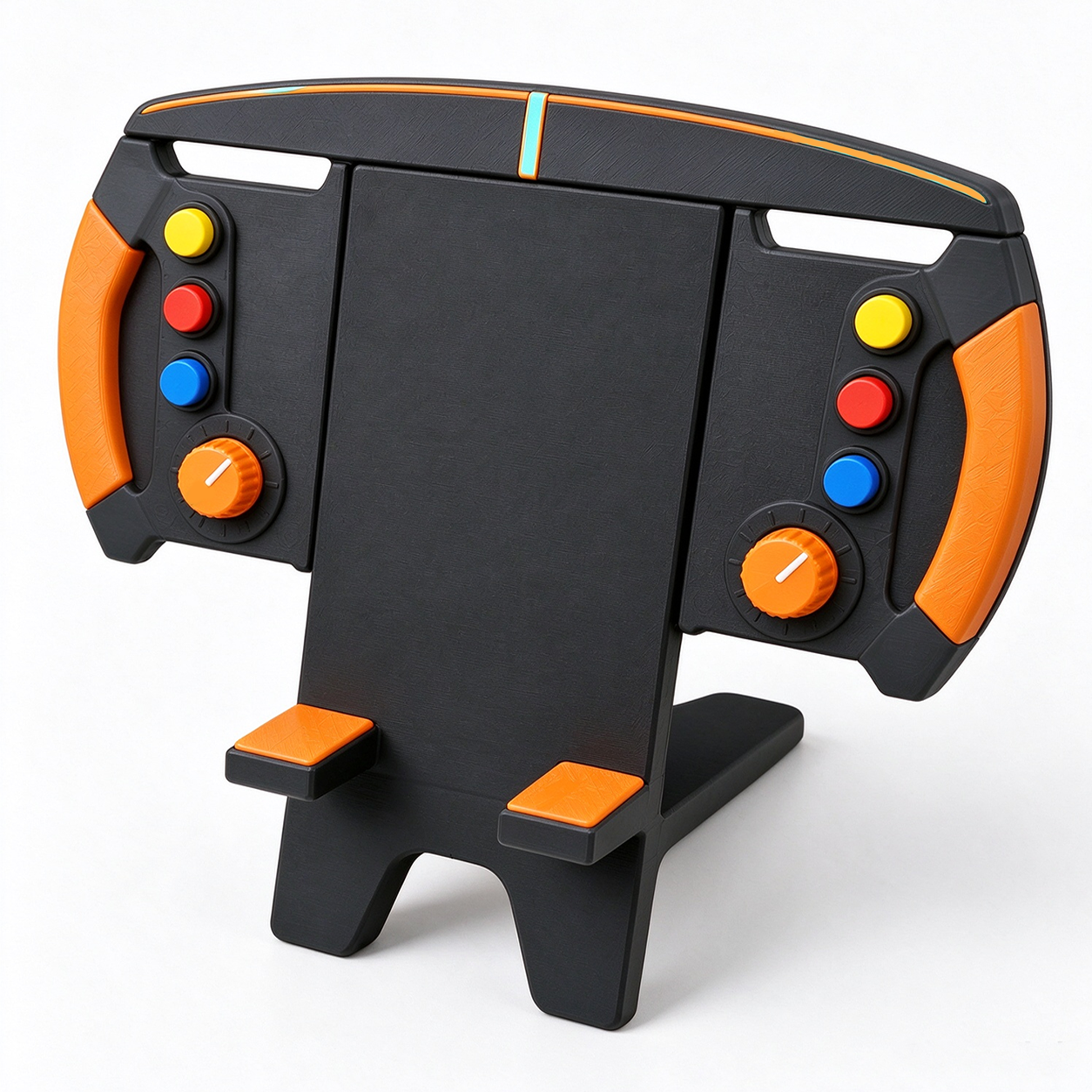 Custom Motorsport Steering Wheel Phone Stand Personalized 3D Printed Racing Phone Holder