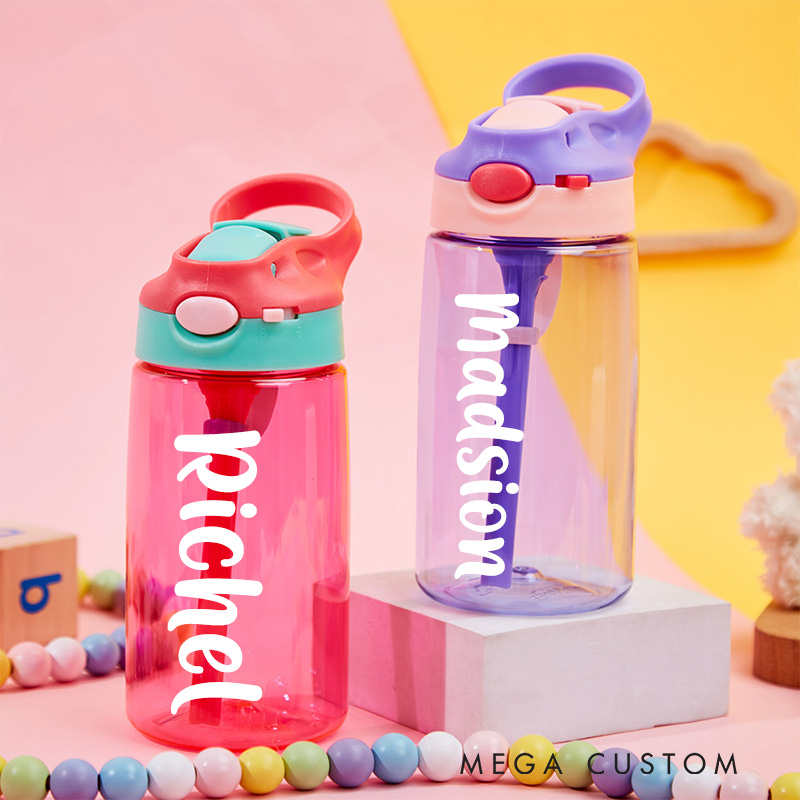 Personalized Baby Water Bottles with Name Birthday Gift Back to School Gift