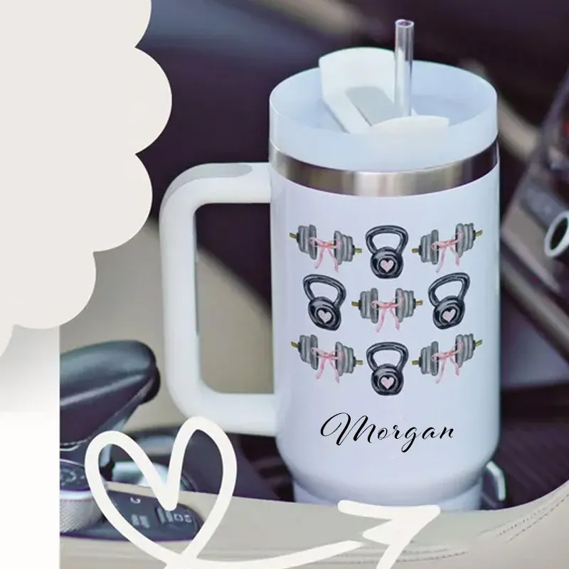 Personalized Workout Tumblers Gift for Fitness Lover Mug Custom Gym Friend Gift for Gym Lovers