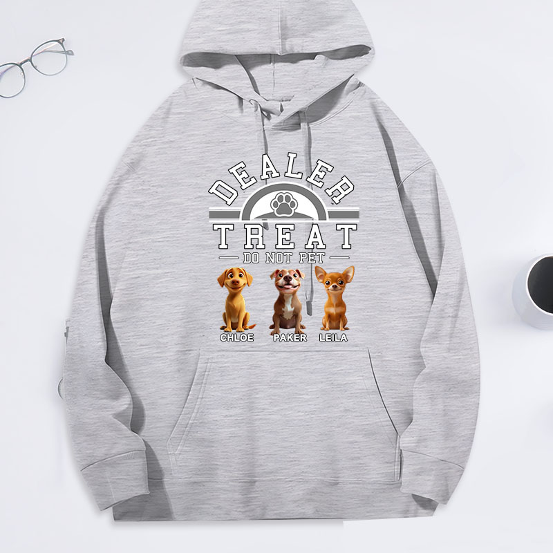 Personalized Dog Lover Treat Dealer Hoodies