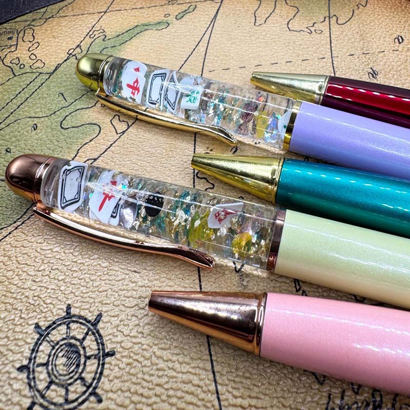 Fancy Mahjong Float Pen Mahjong Unique Handcrafted Pen