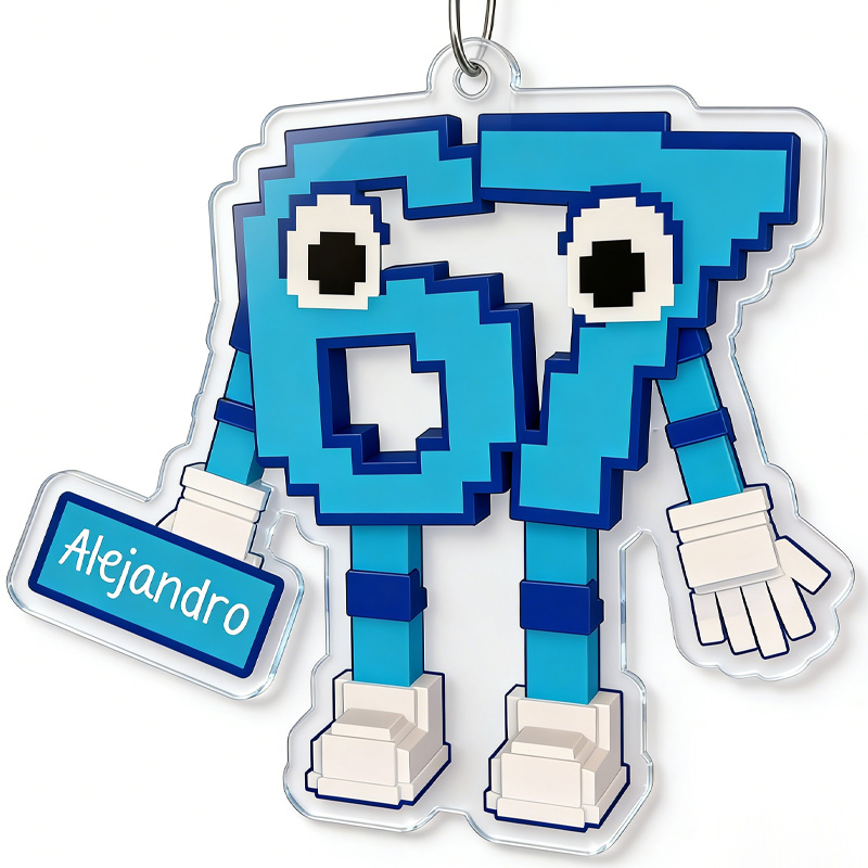 Personalized 67 Meme Figure Keychain Roblox Steal a Brainrot Gift for Geek Lovers