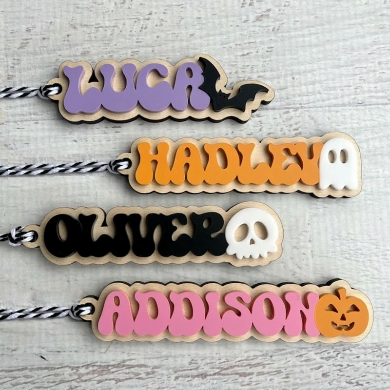 Personalized Halloween Boo Basket Tag Boo Basket Filler Halloween Gift Tag