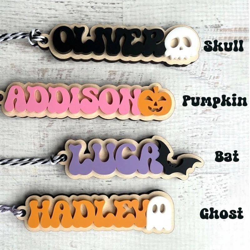 Personalized Halloween Boo Basket Tag Boo Basket Filler Halloween Gift Tag
