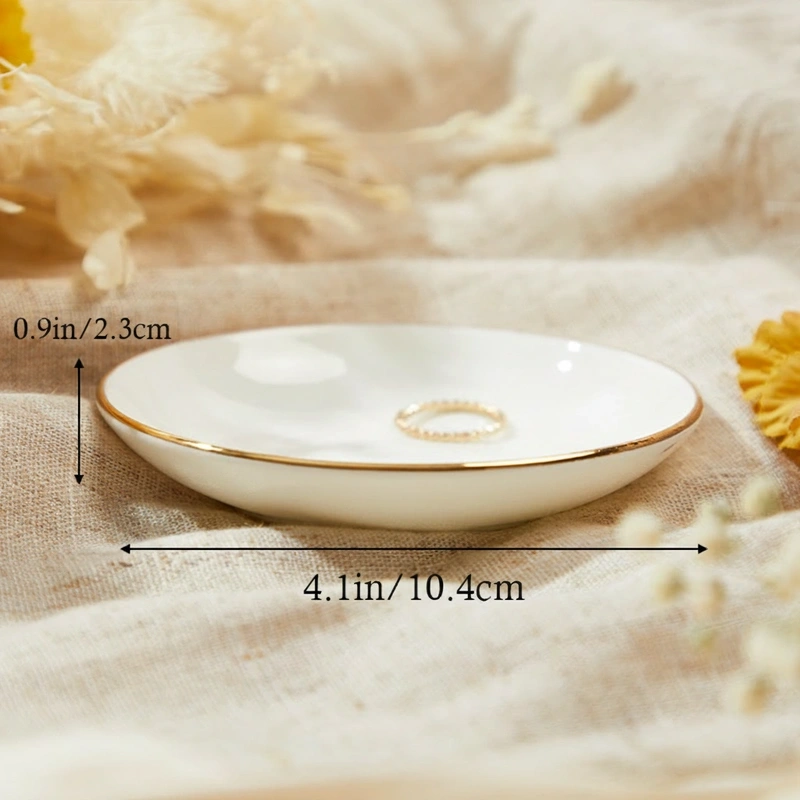 Personalized Thank You For Being A Part Of My Journey Ring Dish Appreciation Gift for Teacher, Mentor Farewell Gift For Her