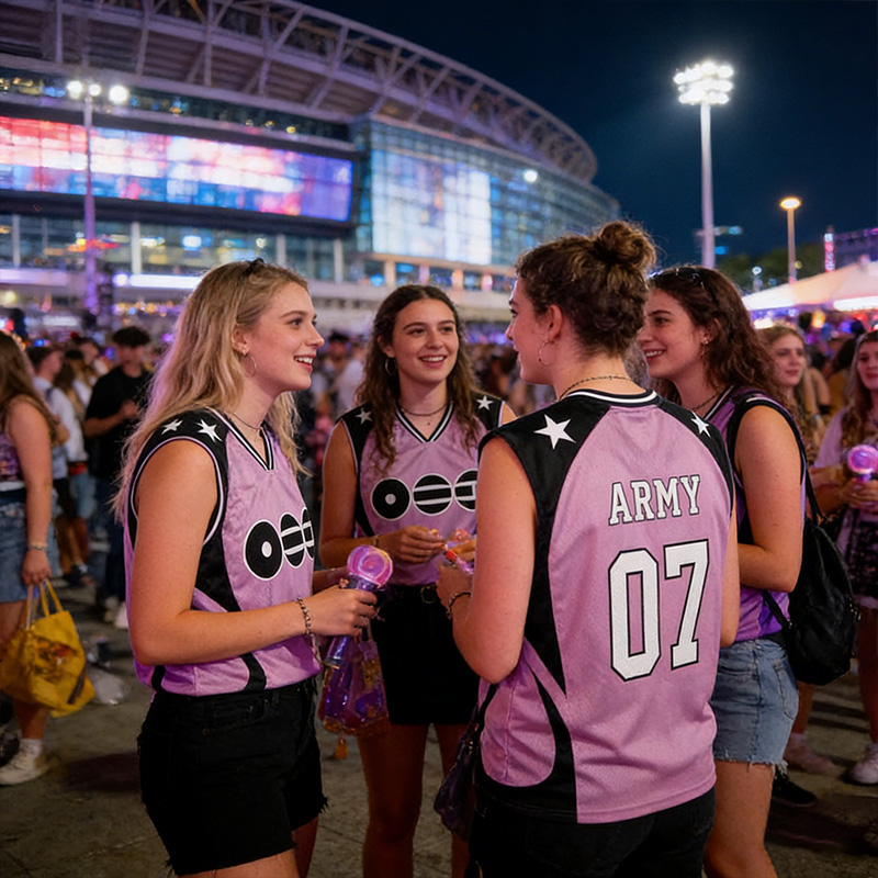 Personalized K-Pop Basketball Tank Top Jersey Concert Basketball Tank Top World Jersey Tour For Army