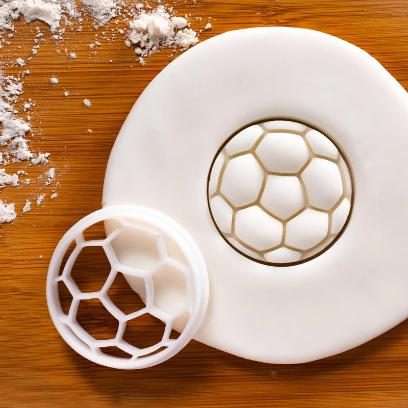 Personalized Sportball Soccer Cookie Cutter Sports Shape for Sport Lovers