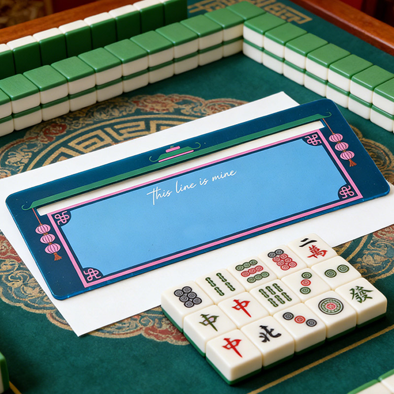 Personalized Mahjong Line Reader Custom Text Mahjong Mahjong Line Finder Gift for Mahjong Lover