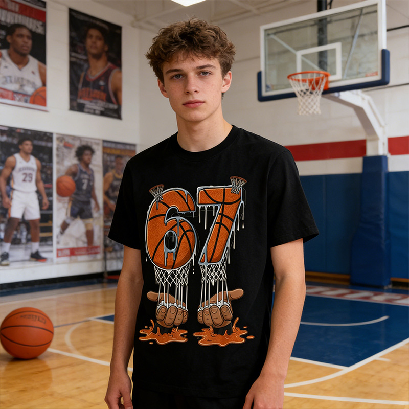 Personalized 67 T-Shirt Sports Six Seven Meme Drip Basketball Football Soccer 67