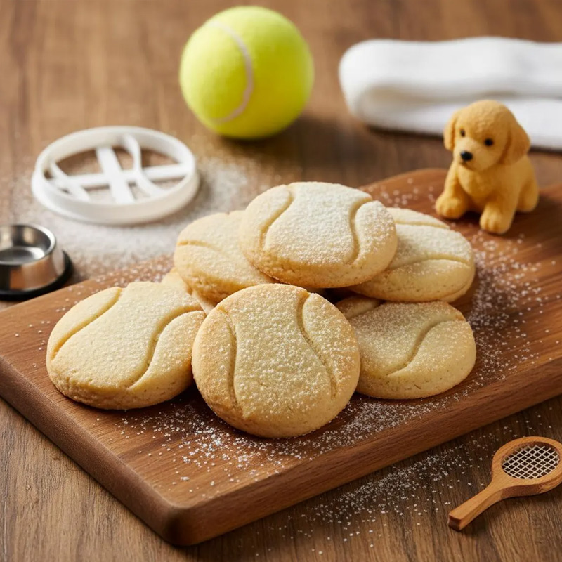 Personalized Sportball Tennis Ball Cookie Cutter Sports Shape for Sport Lovers