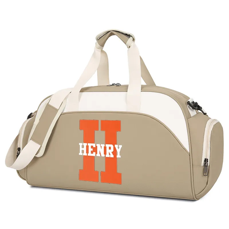 Personalized Monogram Sports Gym Duffel Bag Overnight Bag Gift Workout Bag for Athlete Personal Trainer