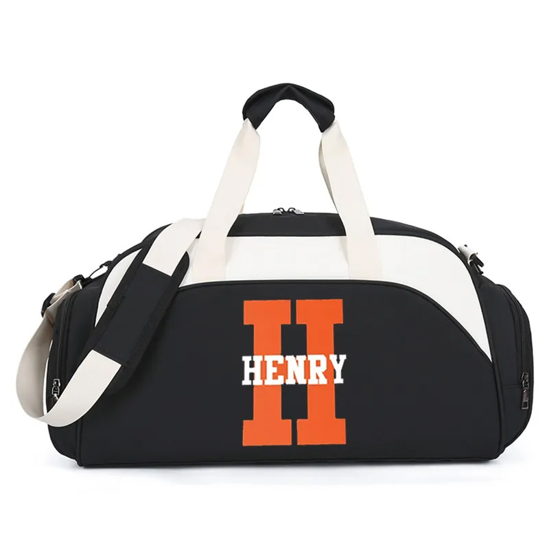 Personalized Monogram Sports Gym Duffel Bag Overnight Bag Gift Workout Bag for Athlete Personal Trainer