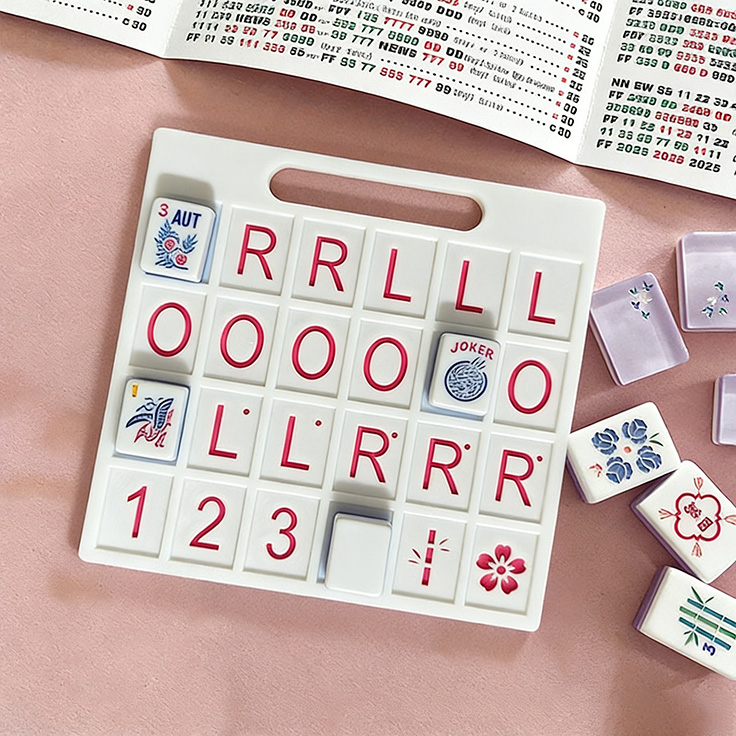 Personalized Mahjong Practice Board, Mahjong Beginner, Mahjong Line Reader, Charleston, Mahjong Accessories, Mahjong Scoreboard, for Learning and Scoring