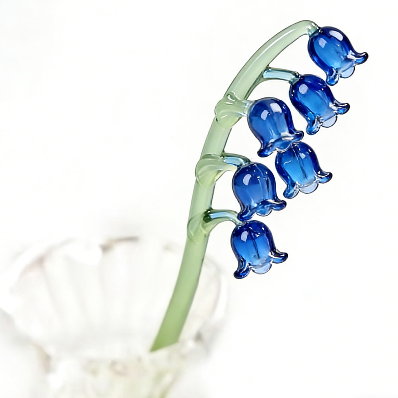 Handmade Glass Flower Bouquet Gift Eternal Bloom Home Office Decoration Friendship Keepsake Mother's Day Gift