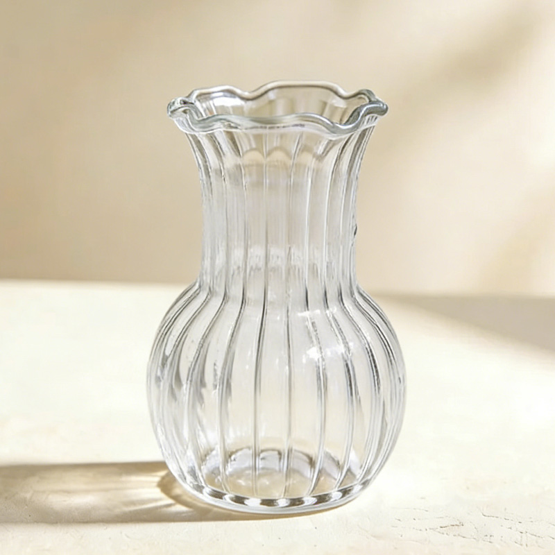Mini Glass Birth Flowers Vase