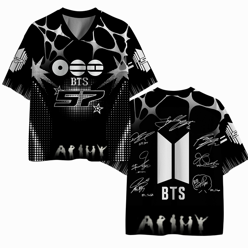 K-Pop Mesh Jersey Korean Pop Group's 2026 World Tour Gift for Fans 