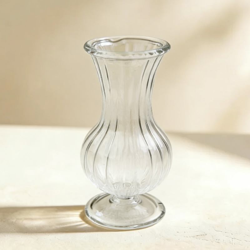 Mini Glass Birth Flowers Vase